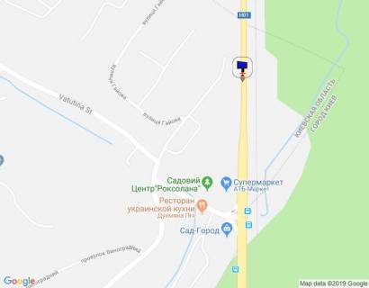 Billboard B in Lisniki (Kiev region), 6х3  Dniprovs'ke sose, trasa N-01 "Kiiv-Znam'anka", km 20+450 pravo, cerez 350m pisla povorotu na s. Lisniki, niz scheme