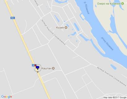 Billboard A in Kozin, 6х3  Konca-Zaspa, trasa R-01, km 32+500 pravo, povorot na s. P'atihatki, navproti avtobusnoi zupinki scheme