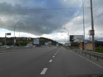 Billboard A in Lisniki (Kiev region) Dniprovs'ke sose, trasa N-01 "Kiiv-Znam'anka", km 20+800 livo, povorot na s. Lisniki, avtobusna zupinka "Lisniki" Photo 1