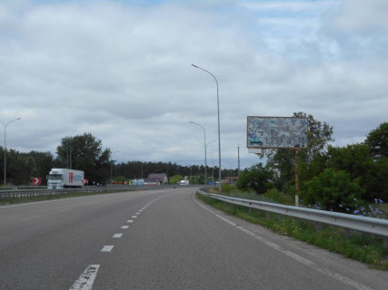 Billboard A in Ivankiv, 6х3  с. Іванків, харківська траса, траса М-03 "Київ-Харків", км 47+600 ліво, біля АЗС Sun Oil, за 1км до автобусної зупинки та повороту на вул. Пролетарська, через 800м після АЗС GLUSCO та повороту на вул. Любарецька Photo 1
