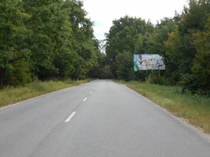 Billboard A in Ukrainian, 6х3  m. Ukrainka, st. Plutovs'ka, km 0+800 pravo, pocatok avtodorogi, aka z'ednue Staru Obuhivs'ku trasu iz m. Ukrainka Photo 1