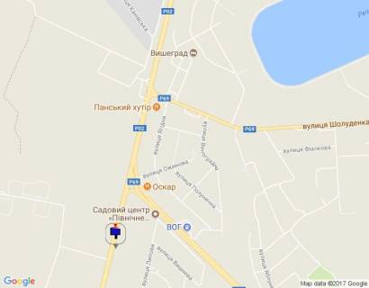 Billboard B in Vishgorod, 6х3  Траса Р-02 "Київ-Іванків-Овруч", км 19+300 право, перед КПП "Нові Петрівці", за 30м до повороту на завод SANDORA та HENKEL-Україна, через 170м після НПЦ "Фільмотехнік" scheme