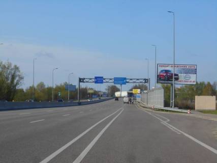 Billboard A in Glevakha, 6х3  смт. Глеваха, траса М-05 Київ-Одеса, км 25+720 право, зупинка "Кільцева", навпроти ресторану "Griliata", за 110м до розв'язки на м. Васильків, через 400м після повороту на вул. Шевченко Photo 1