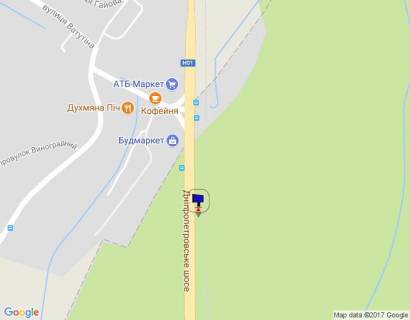 Billboard A in Foresters, 6х3  Дніпровське шосе, траса Н-01 "Київ-Знам'янка", км 21+150 ліво, за 250м до повороту на с. Лісники, за 500м до магазинів Сільпо та АТБ, за 650м до магазину Фора scheme