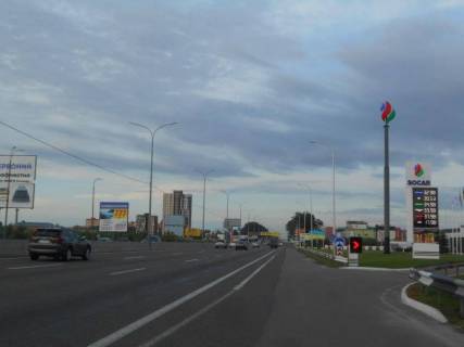Billboard B in Gatne, 6х3  s. Cabani, trasa M-05 Kiiv-Odesa, km 14+625 livo, cerez 560m pisla Novoi Linii ta magazinu ATB, za 320m do zaizdu u MegaMarket Gatne, za 465m do povorotu na Gatne, Krukivsinu, Visneve ta ZK "Optimisto", verh Photo 1