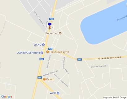 Billboard A in Novi Petrivtsi Trasa "Kiiv-Ivankiv-Ovruc", R-02 km 20+ 600 pravo, s. Novi Petrivci,  pered povorotom na kompleks "Mezigir'a" scheme