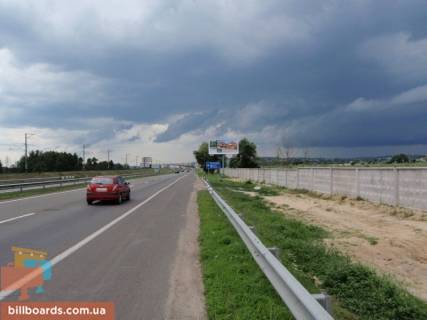 Billboard A in Kiev roads, 6х3  Dniprovs'ke sose, trasa N-01 "Kiiv-Znam'anka", km 21+650 pravo Photo 1