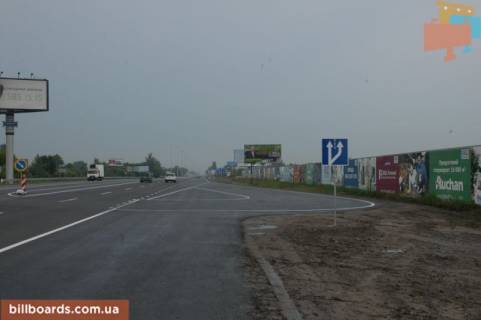 Billboard A in With. Mila, 6х3  s. Mila, trasa M-06 "Kiiv-Cop" (Zitomir), km 26+950 livo, za 150m do restoranu "Dva Bobra" Photo 1