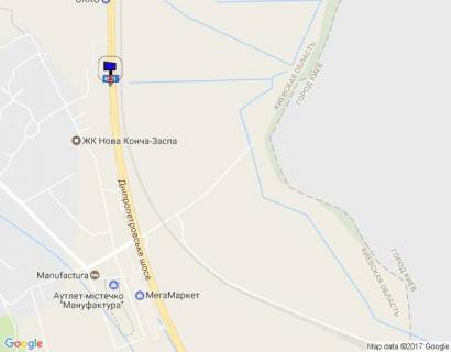 Billboard B in Khodosivka, 6х3  Dniprovs'ke sose, trasa N-01 "Kiiv-Znam'anka", km 23+000 pravo, sadovij centr "Interflora" scheme