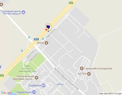 Billboard A in Chabani, 6,20х2,85  s. Cabani, trasa M-05 Kiiv-Odesa, km 14+940 livo, za 875m do Novoi Linii ta magazinu ATB, zaizd u MegaMarket Gatne, cerez 70m pisla avtobusnoi zupinki, cerez 150m pisla povorotu na Gatne, Krukivsinu, Visneve scheme