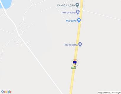 Billboard B in Kiev roads, 6х3  trasa M-05 Kiiv-Odesa, km 97+800 livo, AZS, cerez 635m pisla povorotu na s. Odnorig, za 805m do povorotu na s. Cerkas scheme