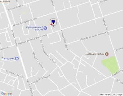 Billboard B in Uman m. Uman', st. Velika Fontanna, 37, bila magazinu Furset, stoanka magazinu Fokstrot, navproti PrivatBanku, za 105m do povorotu na st. Sevcenka, cerez 180m pisla povorotu na st. Respublikans'ka, 2-j vid magazinu Fokstrot scheme