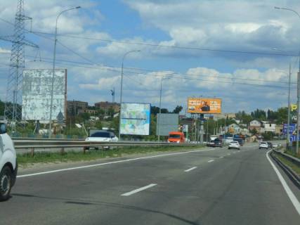 Billboard B in Irpin, 6х3  м. Ірпінь, траса М-07 "Київ-Ковель", км 22+900 право, міст через р. Ірпінка, через 850м після розвилки Ірпінь-Гостомель-Буча, ЖК "Гостомель Резіденс", низ Photo 1