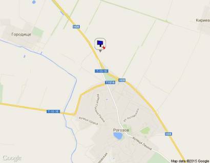 Billboard A in With. Rogoziv Cerkas'ka trasa, N-08 km 9+460 livo, za s. Rogoziv za AZS "UkrNafta" scheme