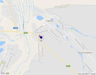 Billboard A in Gostomel, 6х3  смт. Гостомель, траса М-07 "Київ-Ковель", км 21+600 ліво, в'їзд у Київ scheme