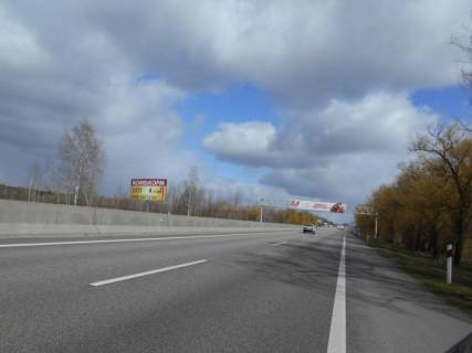 Billboard B in Kalynivka, 6х3  smt. Kalinivka, trasa M-05 Kiiv-Odesa, km 34+395 pravo, cerez 800m pisla rozv'azki na m. Vasil'kiv ta smt. Kalinivka Photo 1