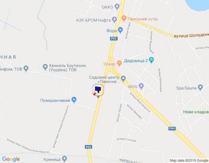 Billboard B in Vishgorod, 6х3  Trasa "Kiiv-Ivankiv-Ovruc", R-02 km 19+ 350 livo, svitloforo, povorot na SANDORA, HENKEL-Ukraina, v'izd z Kieva scheme