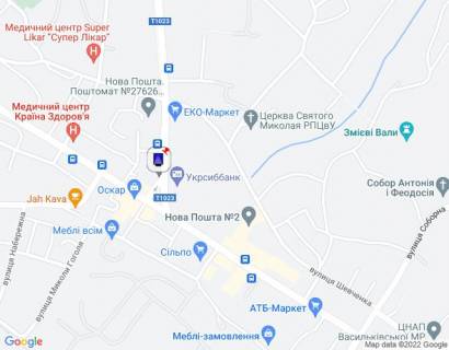 Citylight A in Vasylkiv, 1,2х1,8  m. Vasil'kiv, st. Dekabristiv, 1, cerez 70m pisla avtobusnoi zupinki, cerez 170m pisla perehresta z st. Sevcenka ta magazinu "Eko-Market", za 55m do perehresta z st. Grusevs'kogo scheme