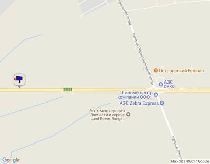 Billboard B in Brovary m. Brovari, trasa M-01, ob'izd m. Brovari, km 22+000 livo, 1 km do peretinu st. Pereaslav'kij Slah- st. Lagunovoi, do restoranu "Petrivs'kij Brovar" scheme