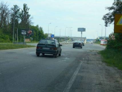 Billboard B in Glevakha, 6х3  m. Vasil'kiv, T-1023, km 2+860 pravo, viizd z m. Vasil'kiv, zupinka "Pol'ova", pered povorotom na Roslavici, pered viizdom na Odes'ku trasu Photo 1