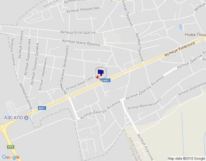 Billboard B in Brovary, 6х3  m. Brovari, st. Kiivs'ka, 49, na svitlofori, navproti avtobusnoi zupinki, cerez 380m pisla perehresta z st. Evgenia Zelens'kogo scheme