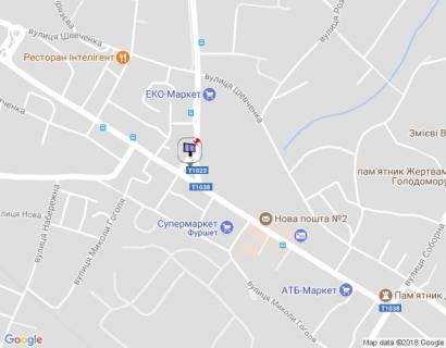 Prismatron, Prism A in Vasylkiv m. Vasil'kiv, st. Dekabristiv 1-A, perehresta z st. Grusevs'kogo, klumba, zi storoni st. Dekabristiv   - 308422 scheme