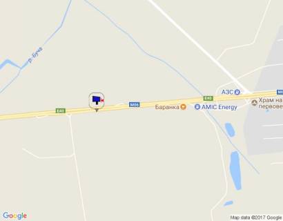 Billboard B in Berezivka (Kiev region), 6х3  s. Berezivka, trasa M-06 "Kiiv-Cop" (Zitomir), km 40+300 livo, pered avtobusnou zupinkou "Severinivka" scheme