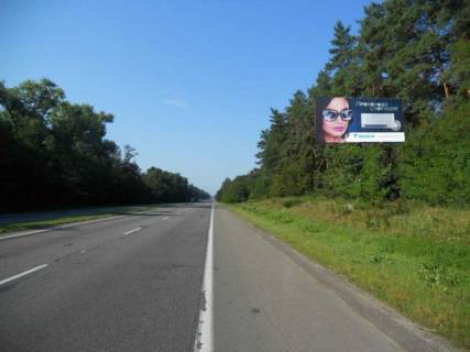 Billboard A in Kiev roads, 6х3  s. Nova Bogdanivka, cernigivs'ka trasa, trasa M-01 "Kiiv-Cernigiv-Novi Arilovici", km 48+750 livo, za 650m do avtobusnoi zupinki, za 800m do povorotu na s. Nova Bogdanivka Photo 1