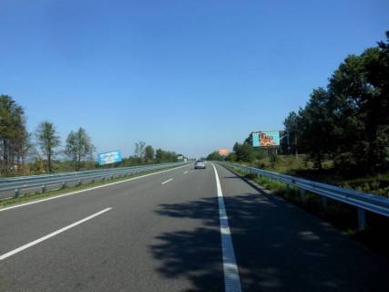 Billboard A in Kiev roads, 6х3  Dniprovs'ke sose, trasa N-01 "Kiiv-Znam'anka", km 31+150 livo, elitna privatna zabudova, bila s. Veliki Dmitrovici Photo 1