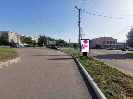 Citylight B in Vasylkiv, 1,2х1,8  m. Vasil'kiv, st. Soborna, 64/1, bila povorotu na st. Volodimirs'ka, navproti magazinu "Sil'po", cerez 190m pisla perehresta z st. Unih Komunariv, cerez 270m pisla perehresta z st. Sevcenka ta st. Pokrovs'ka Photo 1