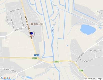 Billboard A in Gostomel, 6х3  м. Гостомель, вул. Свято-Покровська, 64Б, за 200м до автобусної зупинки, навпроти парку "Щасливий" scheme