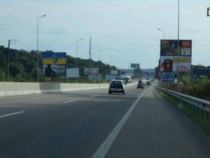 Billboard B in Lisniki (Ternopil region), 6х3  Dniprovs'ke sose, trasa N-01 "Kiiv-Znam'anka", km 20+370 livo, viizd z Kieva, verh Photo 1