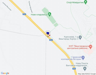 Billboard B in Novi Petrivtsi, 6х3  м. Вишгород, траса Р-69 "Київ-Вишгород-Десна", км 19+800 ліво, за 550м до повороту на вул. Яблунева, за 1.1км до АЗС WOG, напрямок на с. Нові Петрівці (Межигір'я) scheme