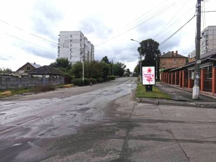 Citylight A in Vasylkiv, 1,2х1,8  m. Vasil'kiv, st. Grusevs'kogo, 26-28, perehresta z st. Uria Gagarina, bila apteki ta kafe "Stare misto", cerez 50m pisla avtobusnoi zupinki, cerez 100m pisla povorotu na st. Karla Libknehta, za 250m do rozv'azki z st. Kitcenka, st. Sevcenka Photo 1