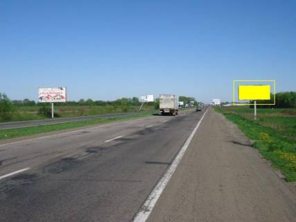 Billboard A in Brovary m. Brovari, trasa M-01, ob'izd m. Brovari, km 22+000 pravo, 1 km do peretinu st. Pereaslav'kij Slah- st. Lagunovoi, do restoranu "Petrivs'kij Brovar" Photo 1
