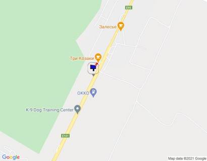Billboard A in Zalissya, 6х3  s. Zalissa, cernigivs'ka trasa, trasa M-01 "Kiiv-Cernigiv-Novi Arilovici", km 43+950 livo, st. Kiivs'ka, cerez 100m pisla restoranu "Tri kozaki", cerez 820m pisla povorotu na st. Okruzna ta s. Bogdanivka, za 200m do AZS "OKKO" scheme