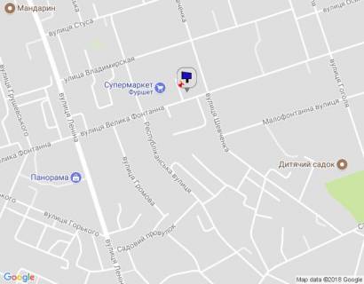 Billboard B in Uman m. Uman', st. Velika Fontanna, 37, bila magazinu Furset, stoanka magazinu Fokstrot, navproti PrivatBanku, za 80m do povorotu na st. Sevcenka, cerez 155m pisla povorotu na st. Respublikans'ka, 5-j sprava nalivo scheme