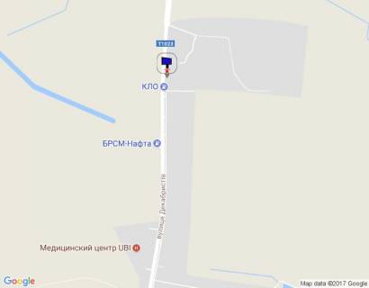 Billboard A in Vasylkiv m. Vasil'kiv, st. Dekabristiv, 402,  viizd z Vasil'kova (pravoruc pered znakom)  scheme