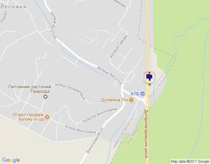 Billboard B in Lisniki (Kiev region), 6х3  Dniprovs'ke sose, trasa N-01 "Kiiv-Znam'anka", km 20+700 livo, za 100m do povorotu na s. Lisniki scheme