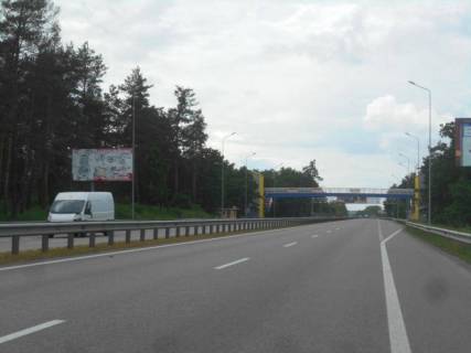 Billboard B in Kiev roads, 6х3  Dniprovs'ke sose, trasa N-01 "Kiiv-Znam'anka", km 31+800 pravo, na pisohidnomu perehodi Photo 1