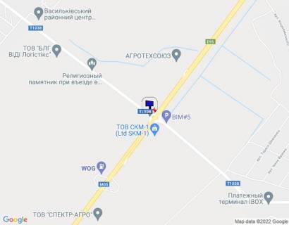 Billboard B in Kalynivka, 6х3  smt. Kalinivka, z'izd z trasi M-05 Kiiv-Odesa v smt. Kalinivka scheme