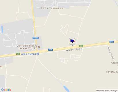 Billboard A in Kapitanivka, 6х3  s. Kapitanivka, trasa M-06 "Kiiv-Cop" (Zitomir), km 24+280 pravo, za 540m do AZS AMIS ta povorotu na Vorzel', za 400m do Mega Marketu scheme