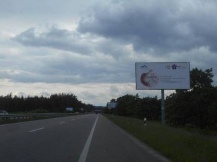 Billboard A in Kiev roads, 6х3  Dniprovs'ke sose, trasa N-01 "Kiiv-Znam'anka", km 35+600 livo, cerez 520m pisla z/d stancii, za 780m do povorotu na s. Novi Bezradici Photo 1