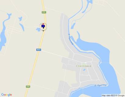 Billboard A in Kiev roads, 6х3  s. Sokolivka, trasa M-05 Kiiv-Odesa, km 70+540 pravo, cerez 240m pisla AZS LUXWEN, za 590m do povorotu na s. Sokolivka scheme