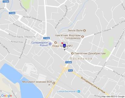 Citylight A in Vasylkiv m. Vasil'kiv, st. Grusevs'kogo, 9-13, povorot do TC Passaz scheme