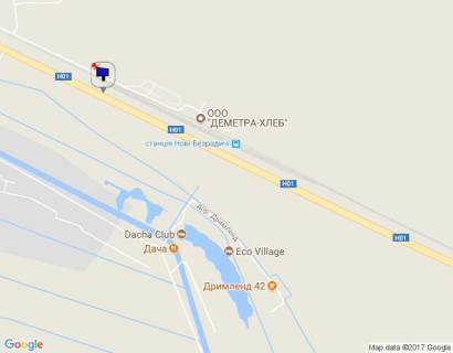 Billboard B in Kiev roads, 6х3  Dniprovs'ke sose, trasa N-01 "Kiiv-Znam'anka", km 35+600 livo, za 520m do z/d stancii, cerez 780m pisla povorotu na s. Novi Bezradici scheme