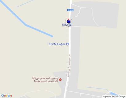 Billboard A in Vasylkiv m. Vasil'kiv, st. Dekabristiv, v'izd u Vasil'kiv zi storoni Kieva (pisla  znaka Vasil'kiv) scheme