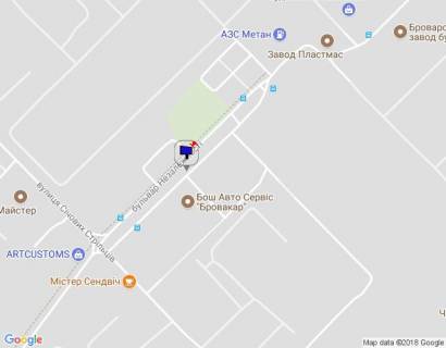 Billboard A in Brovary, 6х3  m. Brovari, bul'var Nezaleznosti, za 250m do perehresta z st. Sicovih Stril'civ scheme