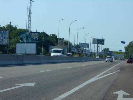 Billboard B in Foresters, 6х3  Дніпровське шосе, траса Н-01 "Київ-Знам'янка", км 20+650 ліво, за 150м до повороту на с. Лісники, низ Photo 1