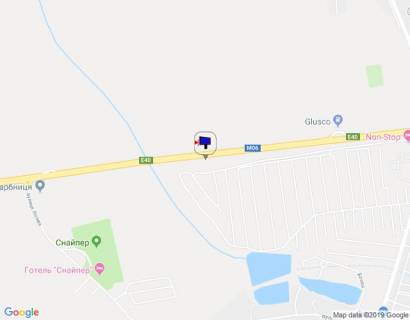 Billboard A in Parking s. Stoanka, trasa M-06 Kiiv-Cop (Zitomir), km 22+920 livo, v'izd v s. Stoanka z s. Kapitanivka scheme